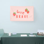 berry brave childhood cancer sick ill kids cute spandoek (Beurs)