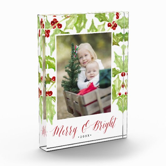 Berry & Bright Holiday Photo Block Fotoblokken (Links)