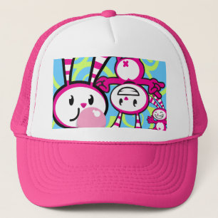 BERRY BUNNY - Berry Collage Trucker Pet