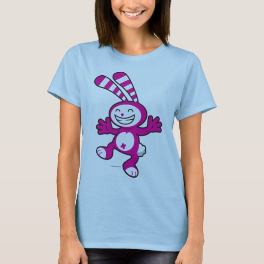 Berry Bunny Hop T-shirt (Voorkant)