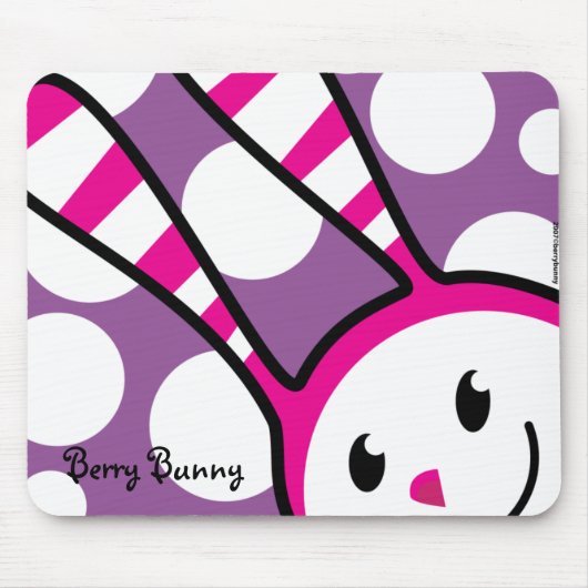 Berry Bunny - Peek-A-Boo Muismat (Voorkant)