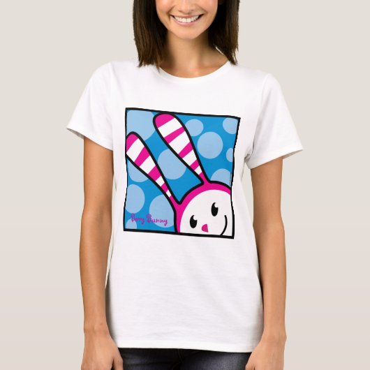 Berry Bunny - Peek-A-Boo T-shirt (Voorkant)