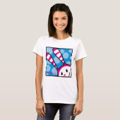 Berry Bunny - Peek-A-Boo T-shirt (Voorkant volledig)