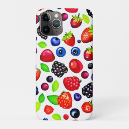 Berry Burst: fruitig patroon Case-Mate iPhone Case