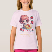 Berry-chan :Cotton Candy Friends T-shirt (Voorkant)