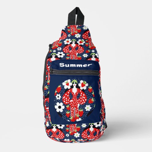 Berry Chic Sling Bag (Voorkant)