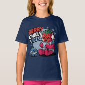 Berry Chill Vibes T-shirt (Voorkant)
