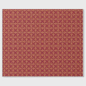 Berry Cluster Wrapping Paper - Red Cadeaupapier (Vlak)
