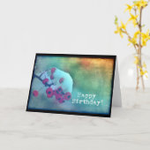 Berry Cold, geboortedag Kaart (Gele Bloem)