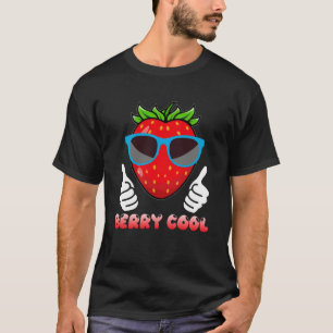 Berry Cool Berry kostuum Aardbeien Vruchten T-shirt