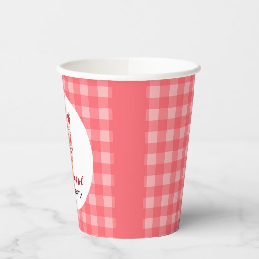 Berry Cool Verjaardag Papieren Bekers (Links)