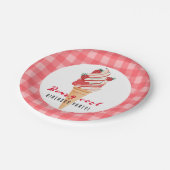 Berry Cool Verjaardag Papieren Bordje (Gekanteld)