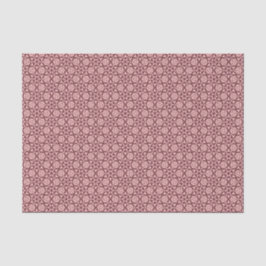 Berry Cream Folk Western Cottage Roze Kant Tissuepapier