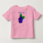 Berry Cute Blueberry Kinder Shirts (Voorkant)