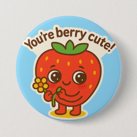 Berry Cute Button (Voorkant)