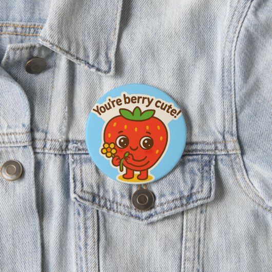 Berry Cute Button (In situ)