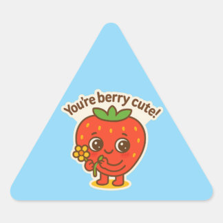 Berry Cute Button Sticker