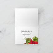 Berry Delight Bedankt Opmerking Kaart (Binnen)