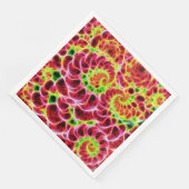 Berry Delight Fractal Art Servet (Hoek)