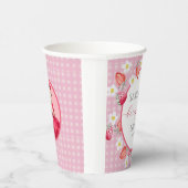 Berry Eerste 1e Verjaardag Papieren Bekers (Rechts)