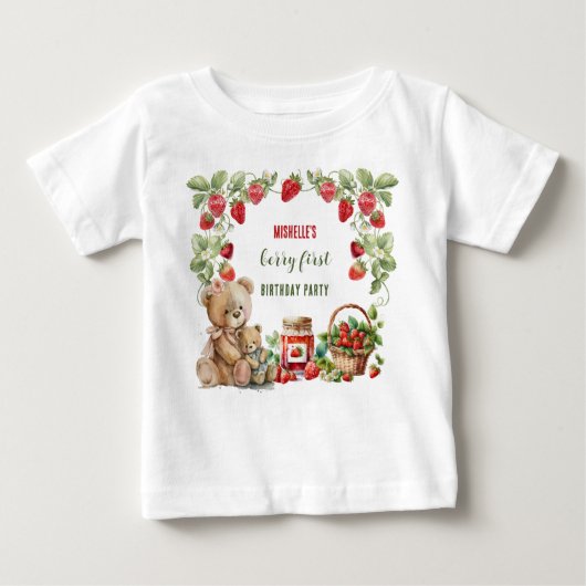 Berry Eerste Aardbei en Beer Verjaardag (Voorkant)