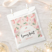 Berry eerste aardbei kinderen verjaardag bedankzakje (Geknipt)