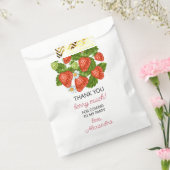 Berry Eerste Aardbei Zomer 1e Verjaardag Favor Bedankzakje (Gezegeld)