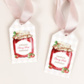 Berry Eerste Aardbeien Jam 1e Verjaardagsfeest Cadeaulabel