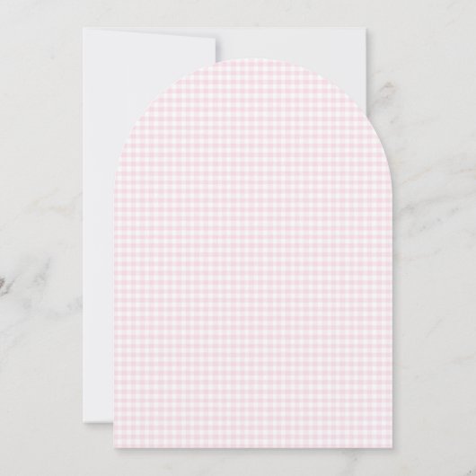 Berry eerste aardbeien verjaardag uitnodiging, roo kaart (Achterkant)