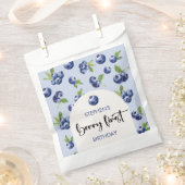 Berry eerste blauwe bessen kinderen verjaardag bedankzakje (Geknipt)