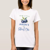 Berry Eerste Blauwebes 1e Verjaardagsfeest T-shirt (Voorkant)