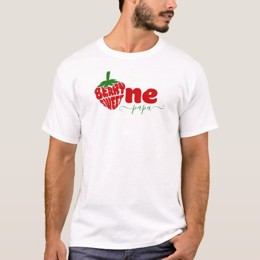 Berry Eerste Een Verjaardag Ouder T-shirt (Voorkant)