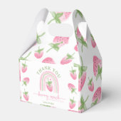 Berry eerste meisje 1e verjaardag bedankdoosjes (Voorkant Zijde)