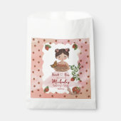 Berry eerste meisje 1e verjaardag dank u bedankzakje (Voorkant)