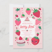 Berry Eerste Schattigee Aardbei Lijst Rood 1e Verj Kaart (Voorkant)