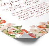 Berry Eerste Tijdcapsule Bord Poster (Hoek)