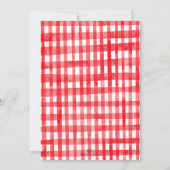 Berry Eerste Verjaardag Aardbei 1e Verjaardag Fees Kaart (Achterkant)