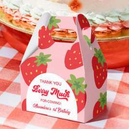 Berry eerste verjaardag bedankt bedankdoosjes