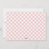 Berry eerste verjaardag foto uitnodiging (Achterkant)