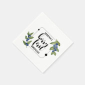 Berry eerste verjaardag kinderen | bosbes | minima servet (Hoek)