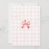 Berry Eerste Verjaardag Nodig Aardbei Verjaardag 1 Kaart (Achterkant)