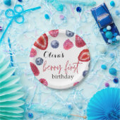 Berry eerste verjaardag papieren bordje (Feest)