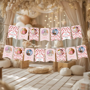 Berry Eerste Verjaardag Party Bunting Vlaggetjes