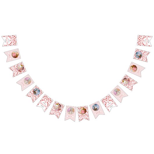 Berry Eerste Verjaardag Party Bunting Vlaggetjes (Alle)