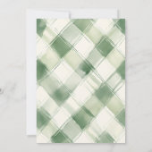 Berry eerste verjaardag Strawberry Theme Party Kaart (Achterkant)