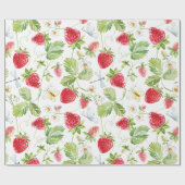 Berry Eerste Verjaardagscadeau Cadeaupapier (Vlak)