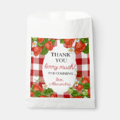 Berry Eerste Verjaardagsfeestje Favor Bedankzakje (Voorkant)