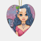 Berry Faery-Ornament Keramisch Ornament (Links)