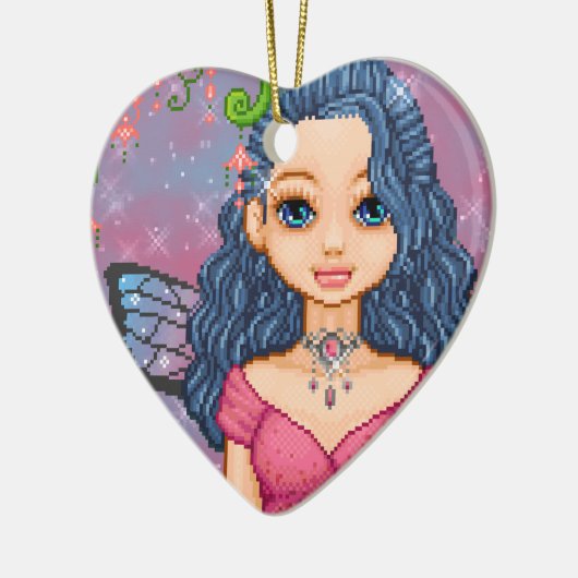 Berry Faery-Ornament Keramisch Ornament (Links)