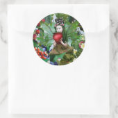 Berry Fairy Ronde Sticker (Tas)